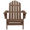 vidaXL Patio Chair Wood Brown - 2 of 4