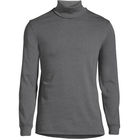 Lars Amadeus Men's Turtleneck Top Slim Fit Long Sleeve Pullover