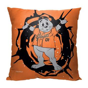 18"x18" MLB San Francisco Giants Mascot Printed Decorative Throw Pillow