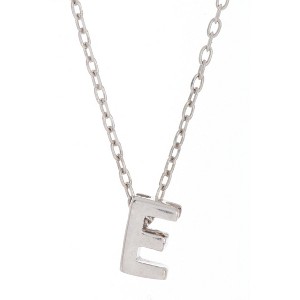 Adornia Mini Initial Pendant Necklace - 1 of 2