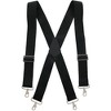 CTM Men's Industrial Terry Logger Suspenders with Metal Swivel Hook Ends - 4 of 4