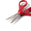 Fiskars Pointed Tip 5 Scissors for Kids 4-7, School Supplies, Red