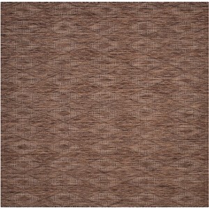 Courtyard CY8522 UV & Stain Resistant Non-Shedding Power Loomed Indoor/Outdoor Rugs - Safavieh - 1 of 4