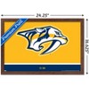 Trends International NHL Nashville Predators - Logo 21 Framed Wall Poster Prints - 3 of 4