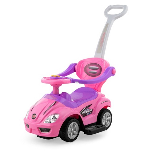 Kids push car store with handle