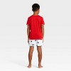 Boys' 2pc Short Sleeve Christmas Pajama Set - Cat & Jack™ - 2 of 4