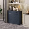 Trash Can, Dog Proof Tilt Out Trash Bin Holder, Hideaway Free Standing Trash Cabinet - 4 of 4