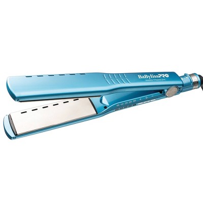 BABYLISS PRO top NANO TITANIUM VENTED IONIC FLAT IRON 1 1/2