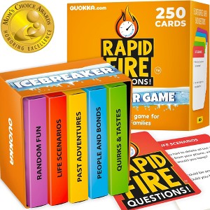 QUOKKA Rethink!: Conversations Starters - Card Games - Kids | Family | Couples - 1 of 4