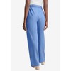 Jessica London Women's Plus Size Linen Wide Leg Sailor Pant - 3 of 4