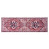 AMERLIFE Area Rug, Machine Washable Vintage Carpet with Non-Slip Backing, Soft Rug for Living Room, Bedroom, Hallway Use - 2 of 4