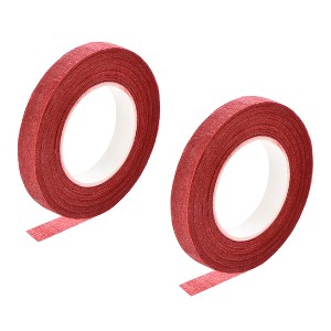 Unique Bargains Self-Adhesive Stem Wrapping Wedding Bouquet Floral Tape 2 Pcs - 1 of 3