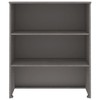 vidaXL Top for Highboard HAMAR Light Gray 33.5"x13.8"x39.4" Solid Wood Pine - 3 of 4