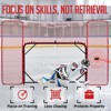 Zealfeel Hockey Net with Backstop 10x6FT, Pro Goal Set with Targets, Heavy-Duty Steel Frame - 2 of 4