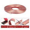 Unique Bargains Waterproof Self-Adhesive PVC Decorative Mirror Frame Wall Molding Trim Tape - 3 of 4