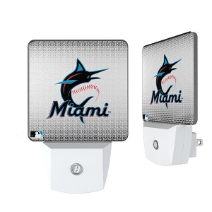 MLB National League Teams Linen Night Light 2-Pack - 1 of 4