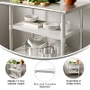 Flash Furniture Galvanized Under Shelf for Prep and Work Tables - Adjustable Lower Shelf for Stainless Steel Tables - 3 of 4