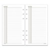 Lined Notes Pages For Planners/organizers, 6.75 X 3.75, White Sheets, Undated - 2 of 3