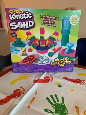 Kinetic Sand 2lb Twinkly Teal Shimmer Sand : Target