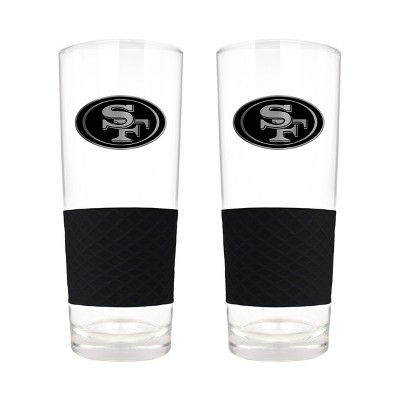 NFL San Francisco 49ers 22oz Pint Glass Set