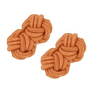 Unique Bargains Elastic Fabric Silk Knot Cufflinks for Men - 1 of 4