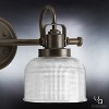 Urban Ambiance Luxury Luxe Industrial Bath Fixture,  8-3/4"H x 17"W,  Fashion Bronze Finish, UHP2041 - 4 of 4