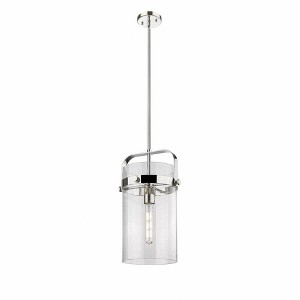 Pilaster - 1 Light Stem Hung Pendant In Industrial Style-17.13 Inches Tall and 9.38 Inches Wide - 1 of 1