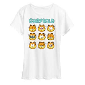 Women's - Garfield - Garfield Grid Short Sleeve Graphic T-Shirt - 1 of 4