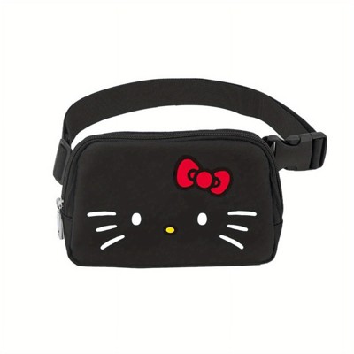 Durable Water-Resistant Adjustable Strap Cute Cartoon Design Black