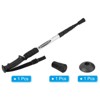 Unique Bargains Collapsible T Handle Hiking Trekking Pole with Mud Basket 21-43 Inch - 3 of 4