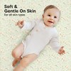 KeaBabies Mini Crib Sheets for Baby Girls, Boys, 2-Pack Soothe Pack and Play Sheets Fitted, Organic Pack N Play Mattress Sheet - 4 of 4
