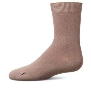 Memoi Toddler's and Kids' Basic Soft Rayon from Bamboo Crew Socks - 1 of 4