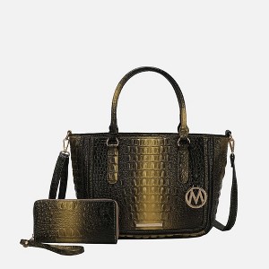 MKF Collection Aphelia Halloween Croc-Embossed Everyday Tote Women's Handbag by Mia K - 1 of 4