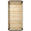 YONWAY Elevated Raised Garden Bed, Metal Leg Wood Planter Boxes with Folding Storage Shelf for Growing Herbs, Vegetables, Flowers - 4 of 4