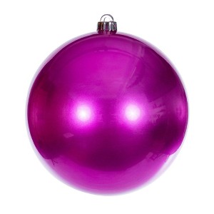Vickerman Hot Pink Ball Ornament - 1 of 4