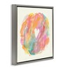 Stupell Industries Abstract Heart Fluid Mixed Pastels, 25" x 25" - 3 of 4