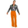 Charades Men's Orange Disco Pants Costume - 2 of 3