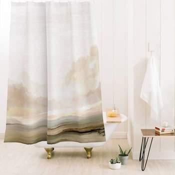 Dan Hobday Art The South Shower Curtain Green - Deny Designs