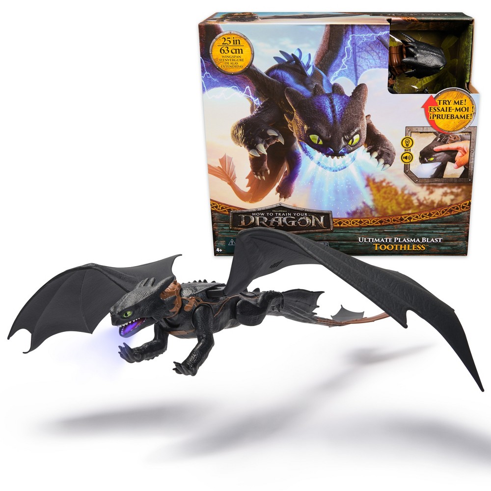 Photos - Doll Spin Master How To Train Your Dragon Ultimate Plasma Blast Toothless 