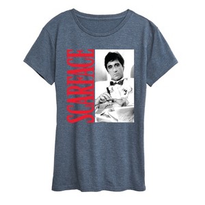 Women's - Scarface - Tony In Tuxedo Short Sleeve Graphic T-Shirt - 1 of 4