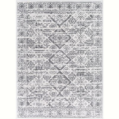 Mark & Day Berkhoek 7'10"x10' Rectangle Woven Indoor Area Rugs Light Gray: Stain-Resistant, Pet Friendly, Traditional Style