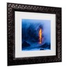 Trademark Fine Art - Miles Morgan Electric Blue Matted Framed Art - 3 of 4