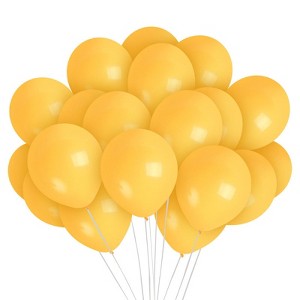 Treasures Gifted Dark Yellow Balloons - 12 Inch Latex Balloons - 36 Pack - 1 of 1