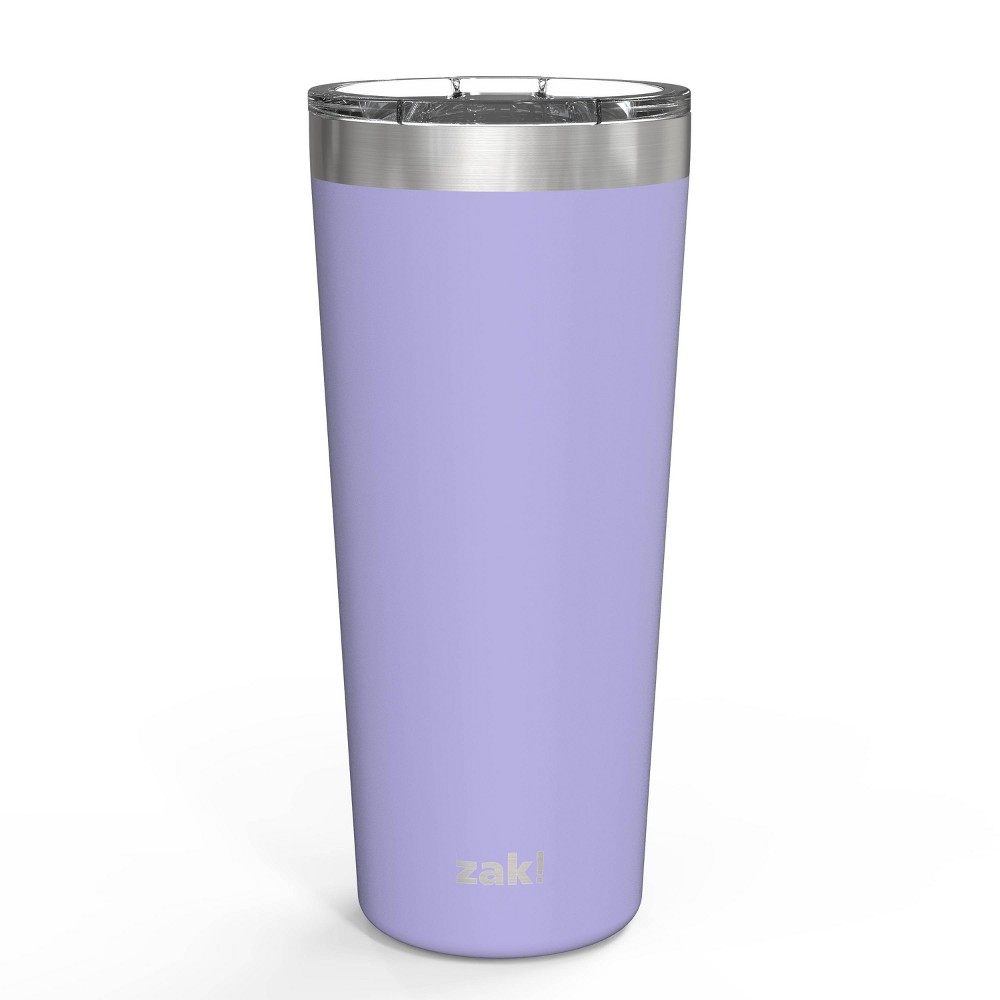 Zak! Designs 20oz Double Wall Stainless Steel Latah Tumbler - Violet