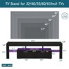 NicBex TV Stands for Living Room,LED Light Entertainment Center with Cabinets,TV Console for Living Room, Bedroom, Home - 3 of 4