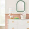 Arch Dot and Dash Resin Decorative Wall Mirror - Frosted Sage Green - Cloud Island™ - image 2 of 3