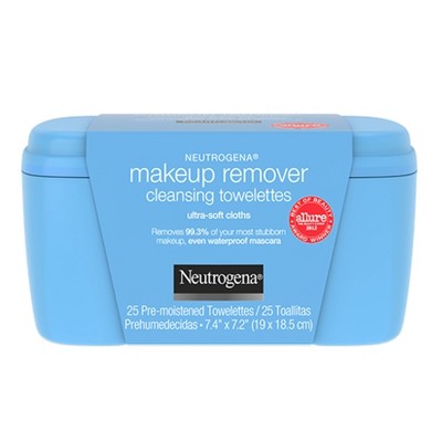 Neutrogena Makeup Remover Cleansing Towelettes & Face Wipes - 25ct