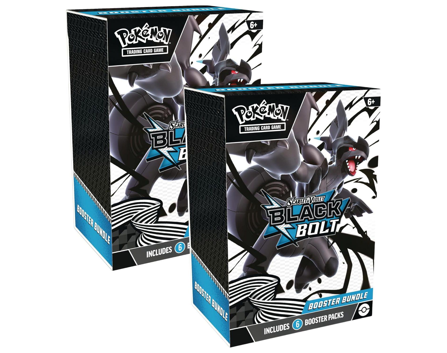 Pokemon SV10.5 Black Bolt Booster Bundle (2-Pack)