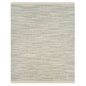 Gray/Ivory Solid Tufted Area Rug 8