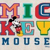 Boys' - Disney - Mickey Mouse Different Letters Graphic Long Sleeve Fleece Sweatshirt - 2 of 4